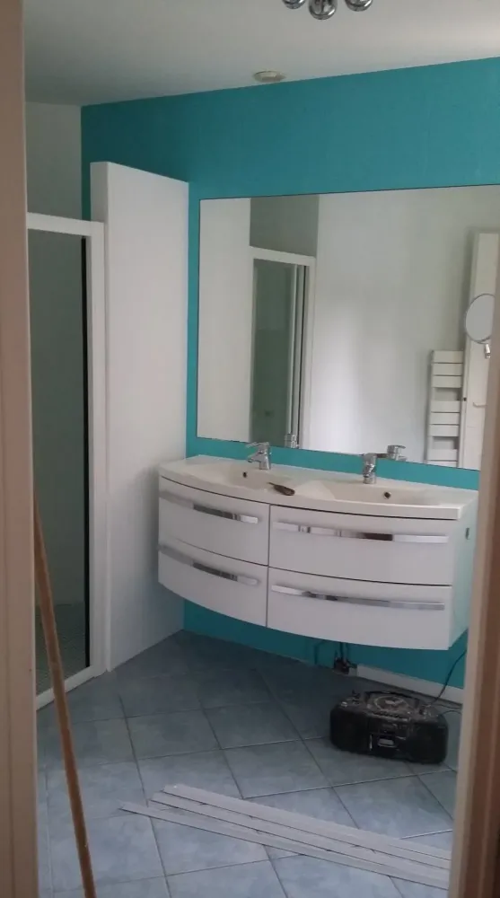 peinture salle de bain